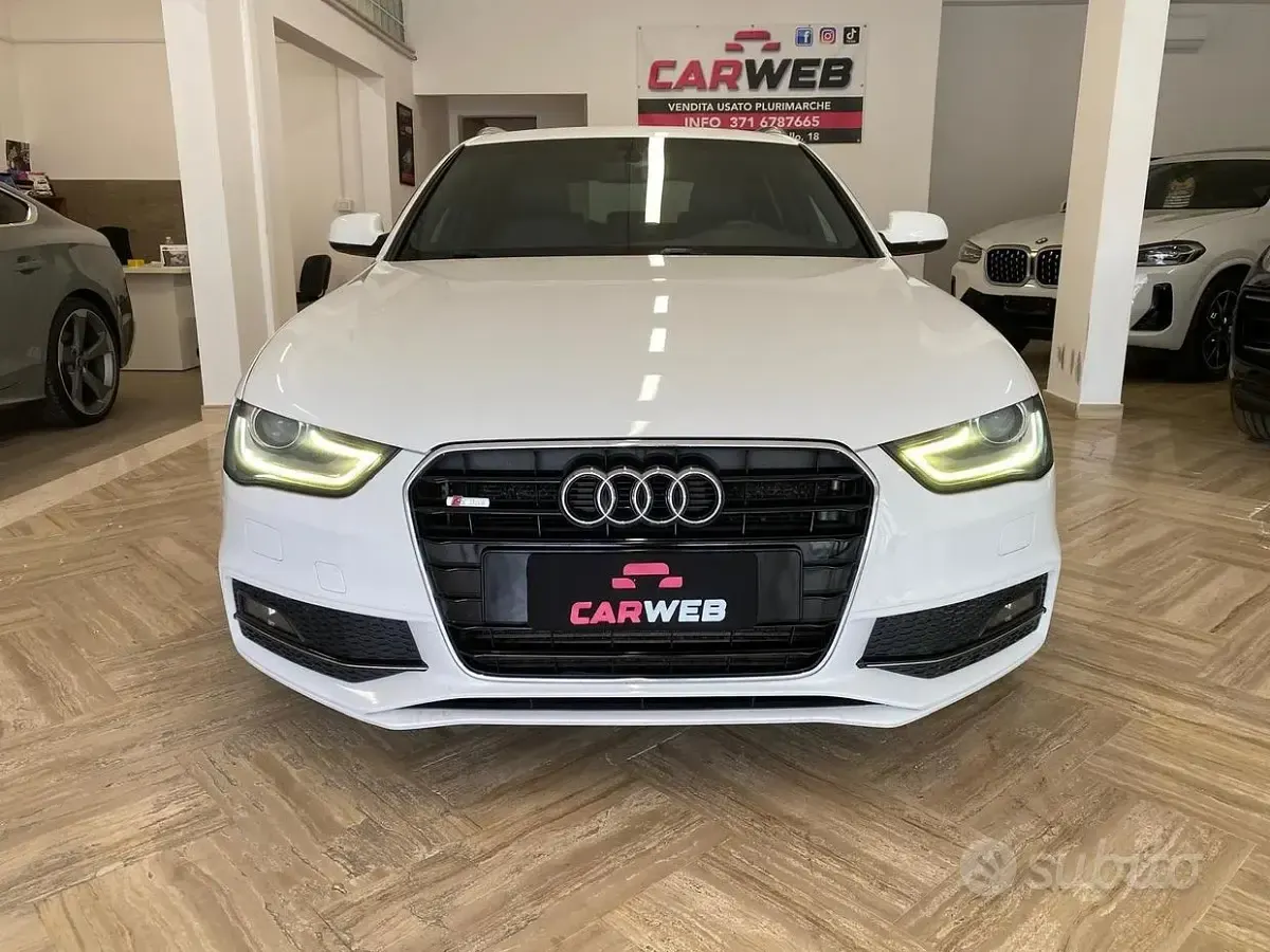 Usata Audi A4 S-Line 143 CV (105 kW) 2013 Bianco Station wagon