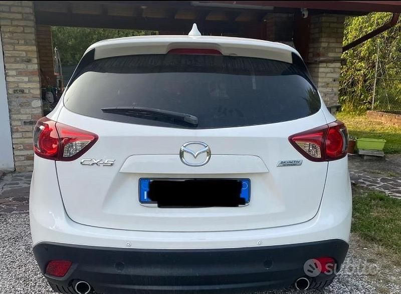 Usata Mazda CX-5 150 CV (110 kW) 2013 Bianco SUV