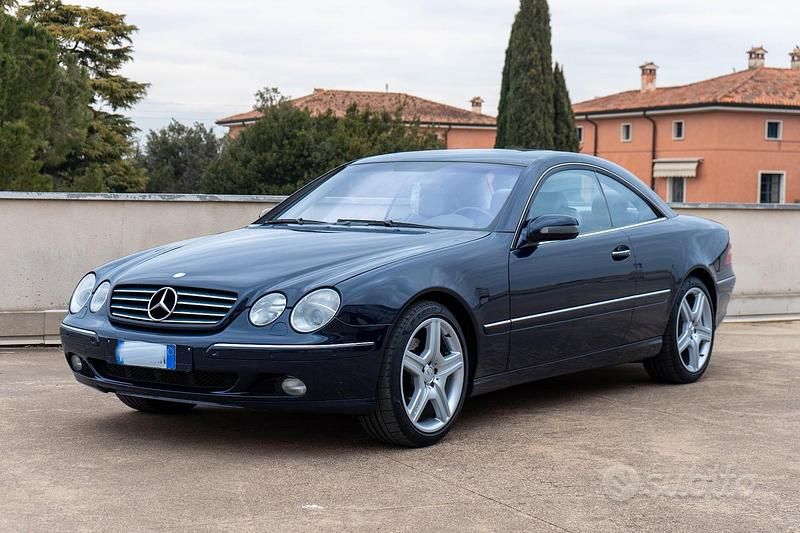 Usata Mercedes CL500 306 CV (225 kW) 2001 Blu/azzurro Coupé