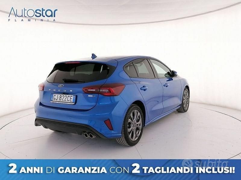 Usata Ford Focus ST-Line X 125 CV (91 kW) 2022 Blu Berlina