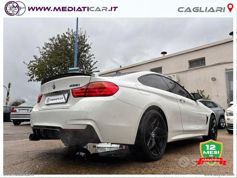 Usata BMW 435 M Sport 306 CV (225 kW) 2015 Bianco Coupé