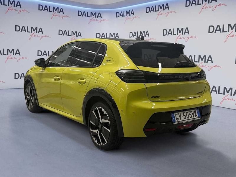 Usata Peugeot 208 GT 136 CV (100 kW) 2024 Giallo agueda Utilitaria