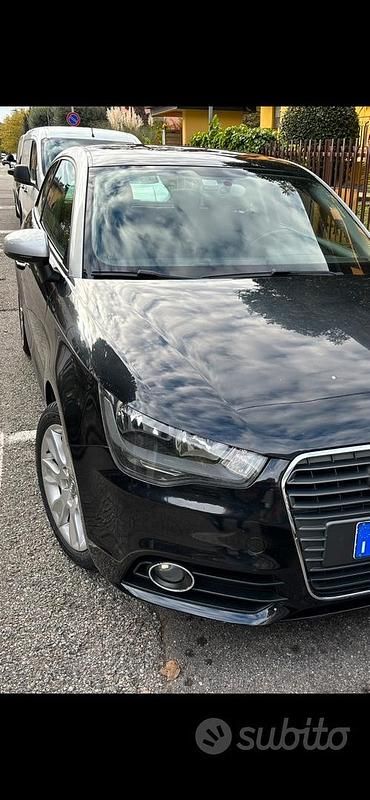 Usata Audi A1 Ambition 90 CV (66 kW) 2012 Nero Utilitaria