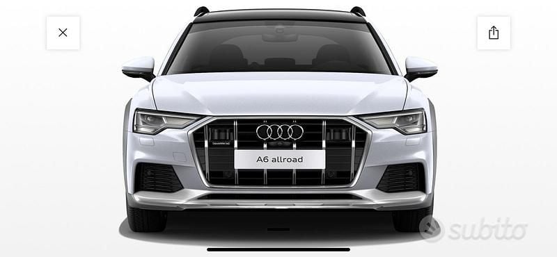Usata Audi A6 Allroad Premium 204 CV (150 kW) 2021 Bianco Station wagon