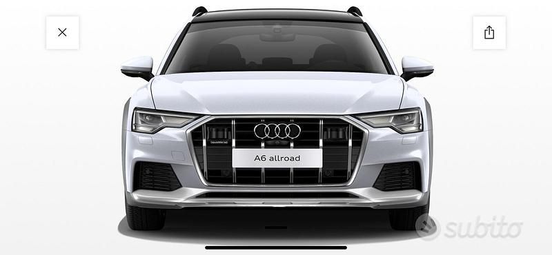 Usata Audi A6 Allroad Premium 2021 Bianco Station wagon