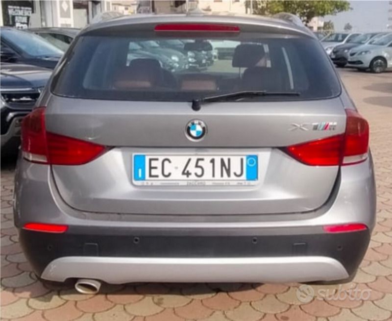 Usata BMW X1 M Sport 204 CV (150 kW) 2010 Grigio SUV