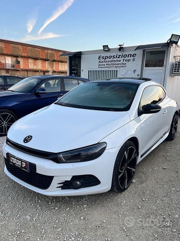 Usata VW Scirocco 200 CV (147 kW) 2008 Bianco Coupé