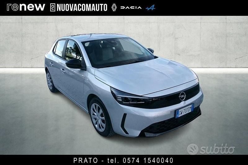Usata Opel Corsa Edition 75 CV (55 kW) 2024 Argento Utilitaria