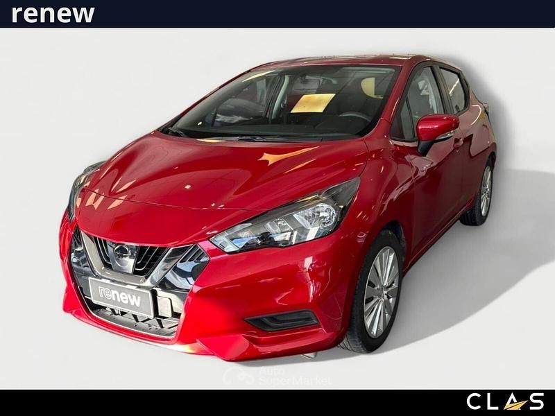 Rosso Usata 2023 Nissan Micra Visia Tre volumi | 13.500 € (Buon prezzo) - Immagine 1/4