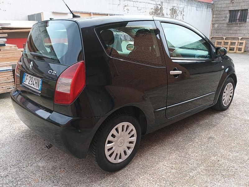 Usata Citroën C2 68 CV (50 kW) 2007 Nero Utilitaria
