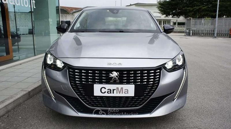 Usata Peugeot 208 Active 75 CV (55 kW) 2022 Grigio Utilitaria