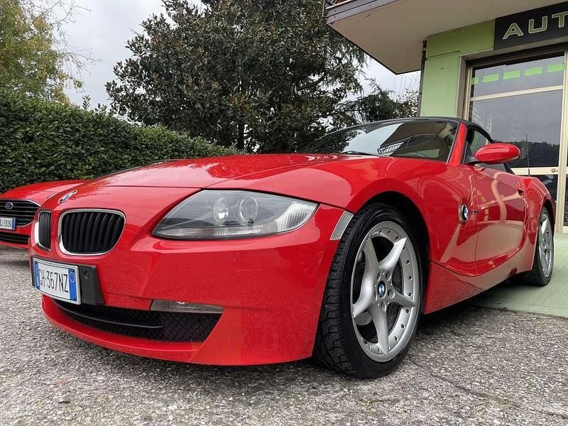 Usata BMW Z4 Sport Line 150 CV (110 kW) 2007 Rosso Cabrio
