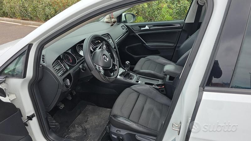 Usata VW Golf VII 2014 Bianco Berlina