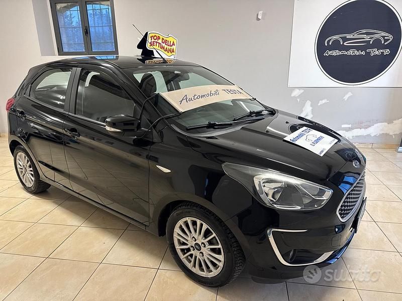 Begagnad Ford Ka Ultimate 86 HK (63 kW) 2019 Svart Sedan