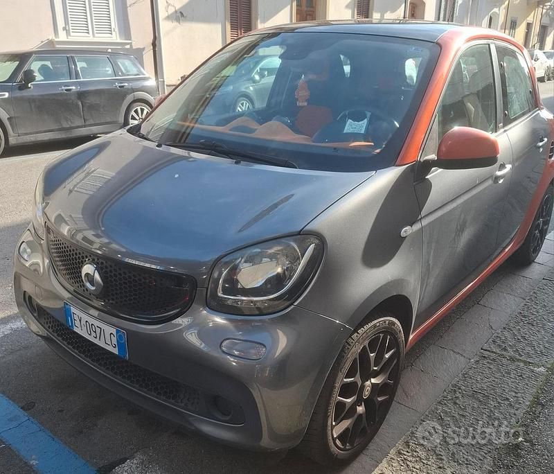 Usata Smart ForFour Edition #1 71 CV (52 kW) 2015 Grigio Utilitaria