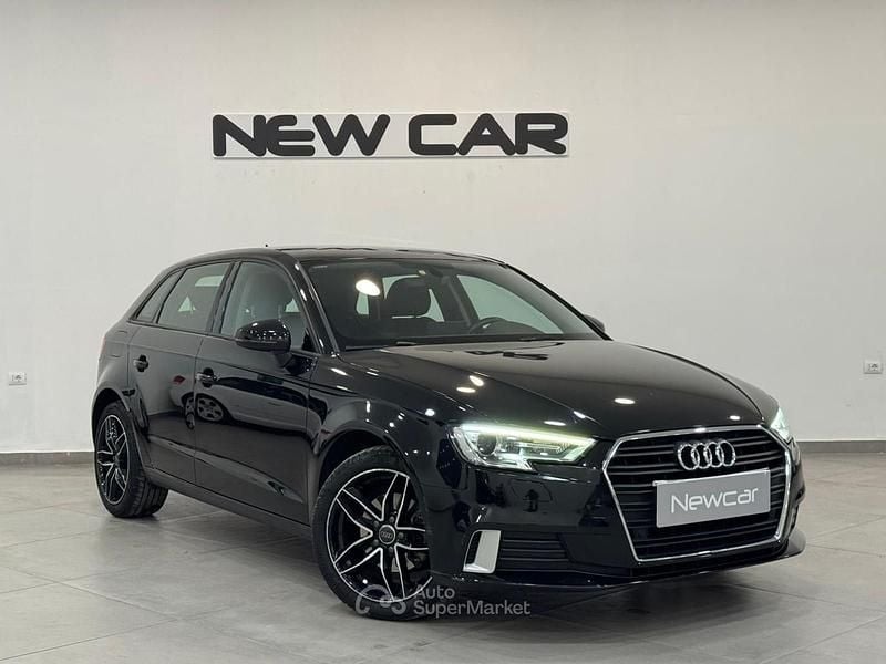 Usata Audi A3 Sport 116 CV (85 kW) 2018 Nero Berlina