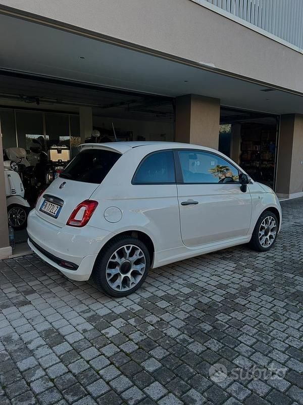 Usata Fiat 500 Sport 69 CV (50 kW) 2018 Bianco Berlina