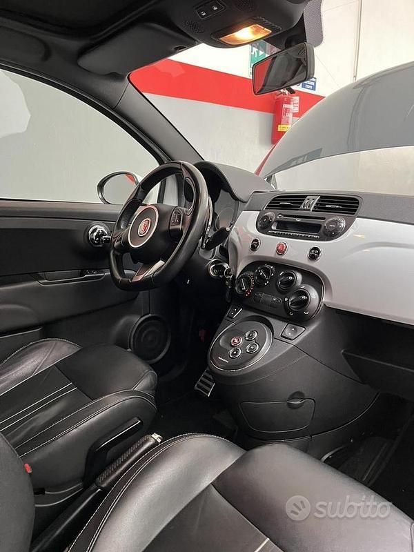 Usata Abarth 595 145 CV (106 kW) 2011 Grigio Cabrio