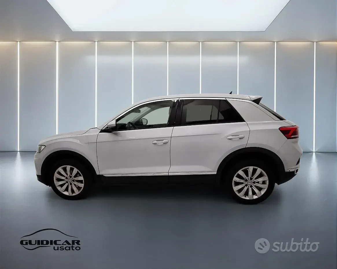Usata VW T-Roc Advance 116 CV (85 kW) 2019 White silver SUV