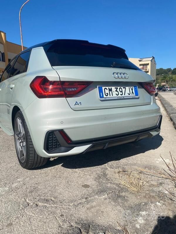 Usata Audi A1 S-Line 95 CV (69 kW) 2023 Grigio Utilitaria