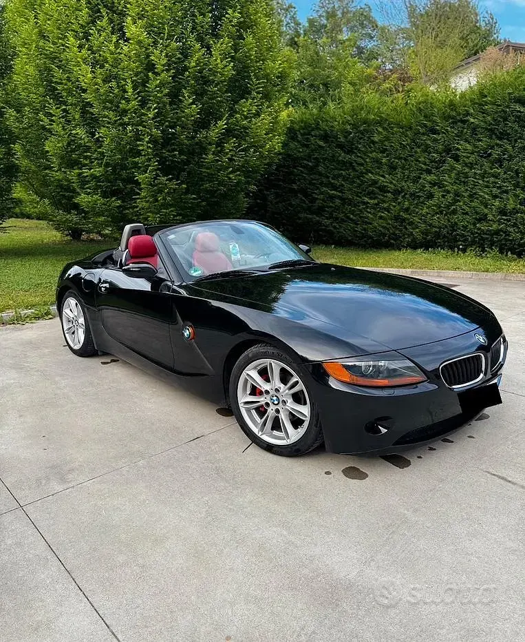 Usata BMW Z4 192 CV (141 kW) 2004 Nero Cabrio