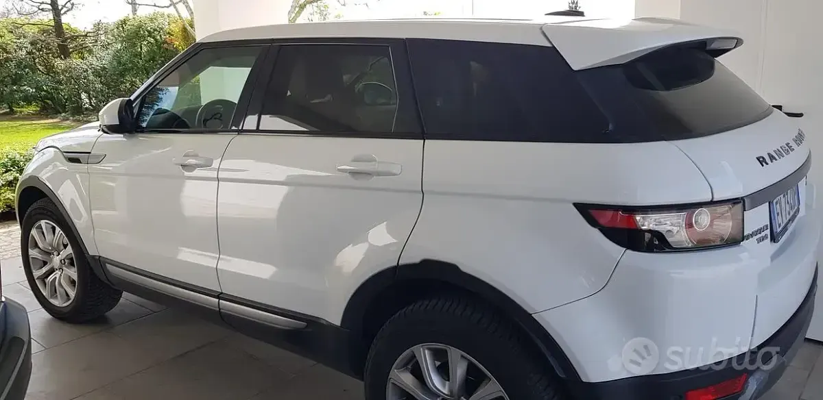 Usata Land Rover Range Rover evoque Pure 190 CV (139 kW) 2014 Bianco SUV