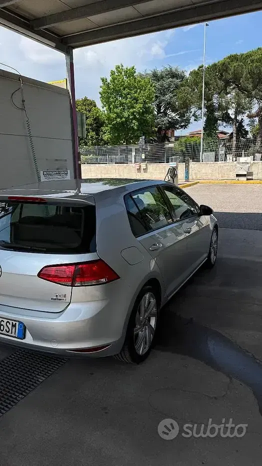 Usata VW Golf VII 105 CV (77 kW) 2014 Grigio Berlina