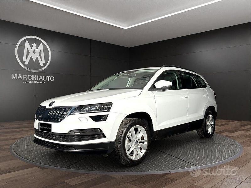 Usata Skoda Karoq Ambition 116 CV (85 kW) 2020 Bianco SUV