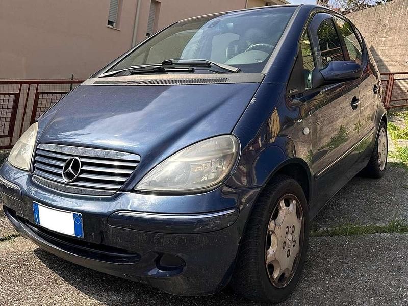 Usata Mercedes A170 Elegance 95 CV (69 kW) 2003 Blu/azzurro Monovolume