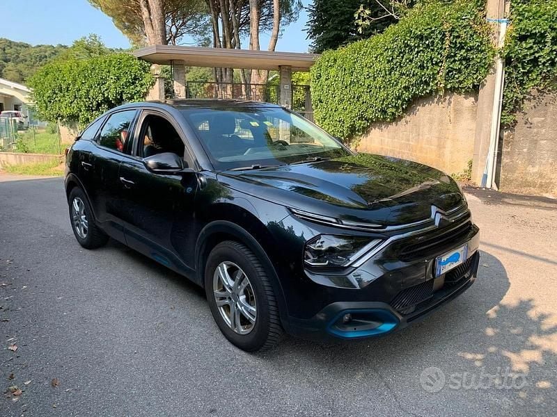 Usata Citroën e-C4 56 kW (77 CV) 2021 Nero Utilitaria