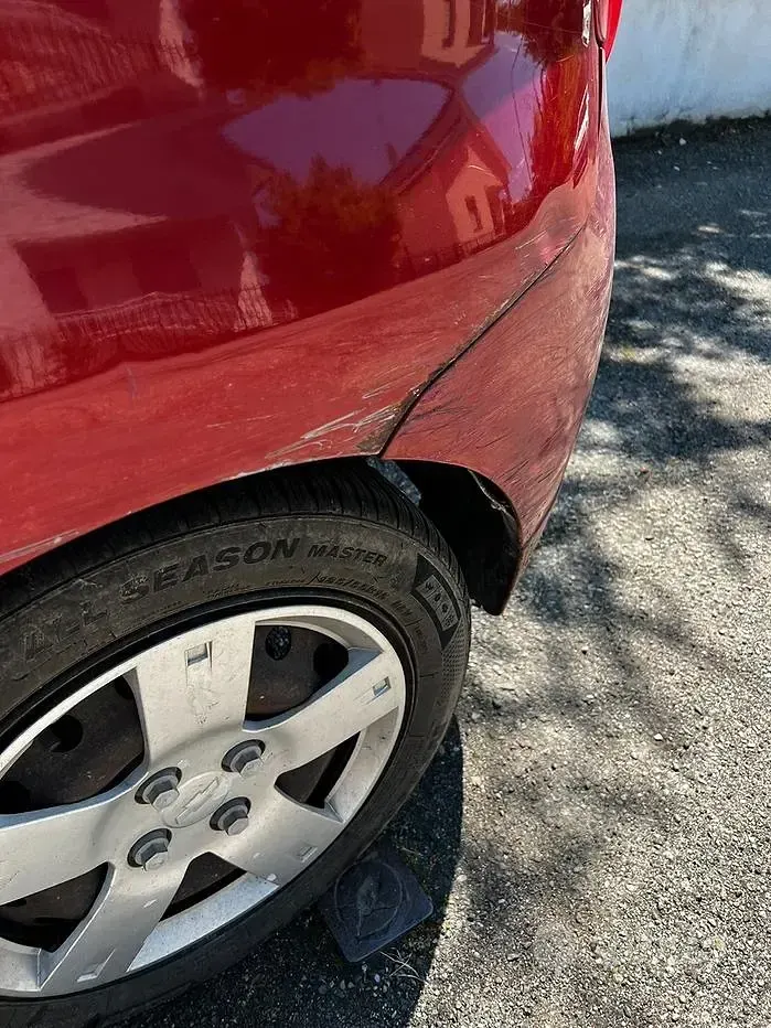 Usata Chevrolet Aveo 84 CV (61 kW) 2009 Rosso Berlina