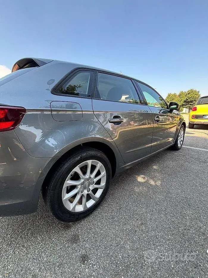 Usata Audi A3 110 CV (80 kW) 2015 Grigio Berlina