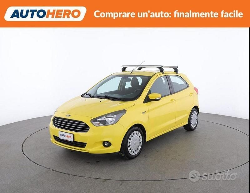 Usata Ford Ka Plus Basis 70 CV (51 kW) 2018 Giallo Utilitaria