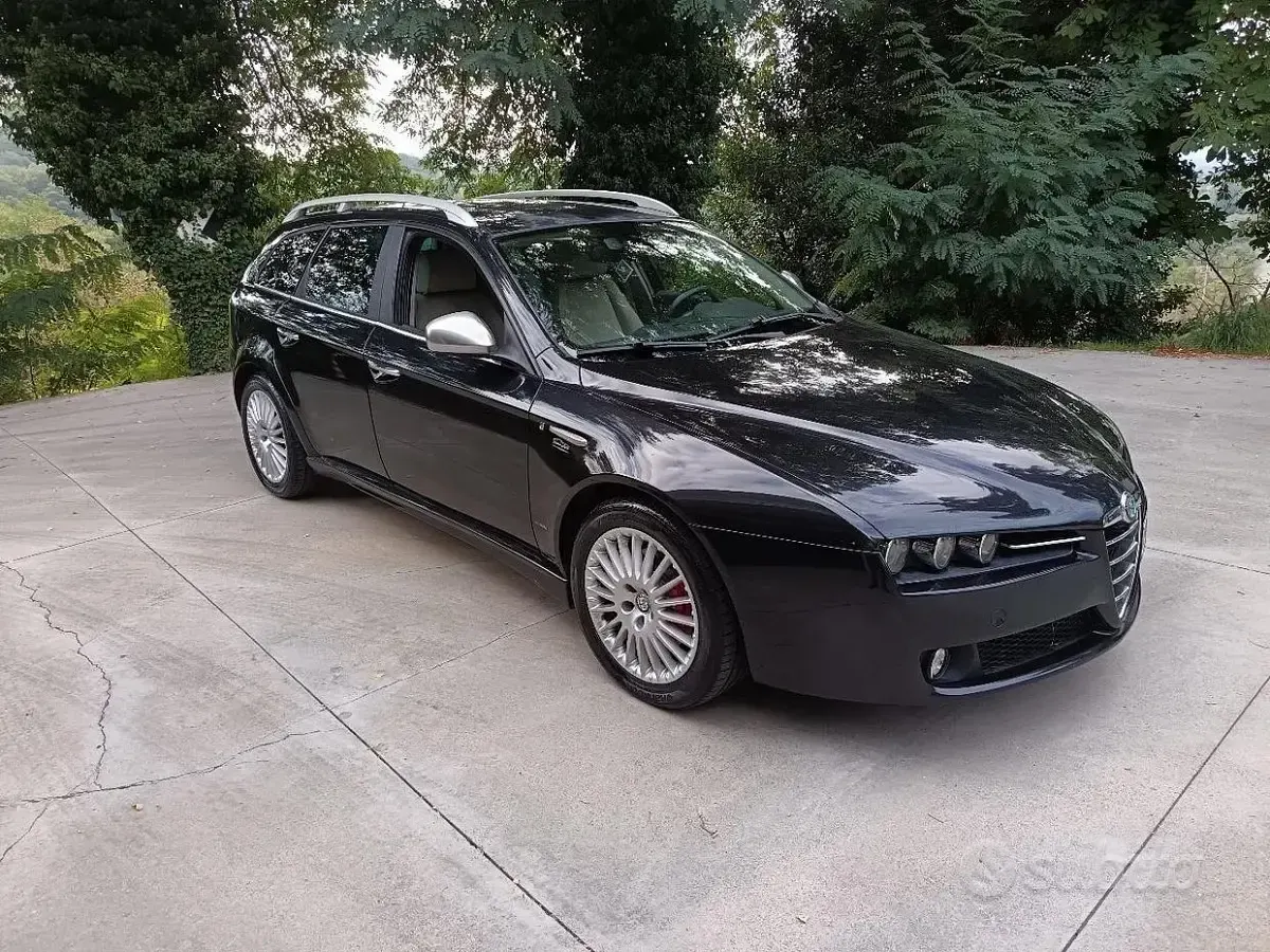 Usata Alfa Romeo 159 150 CV (110 kW) 2009 Nero Station wagon
