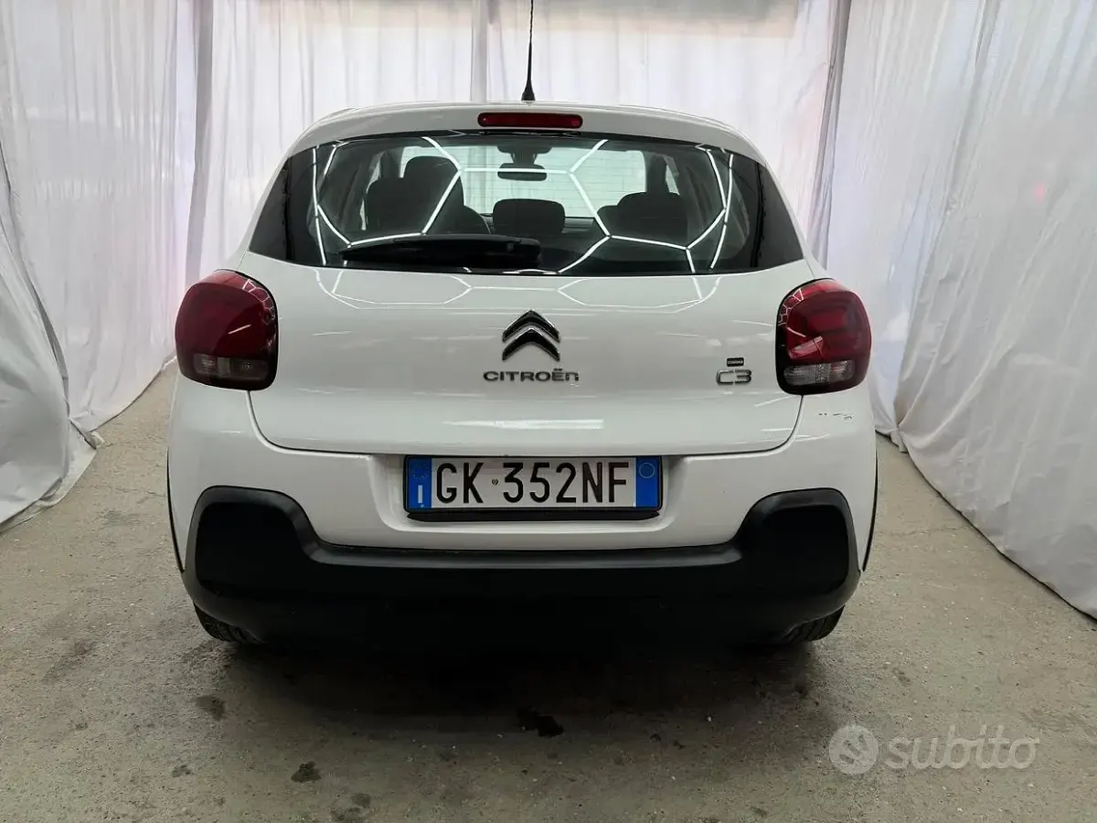 Usata Citroën C3 Feel 83 CV (61 kW) 2019 Bianco Utilitaria