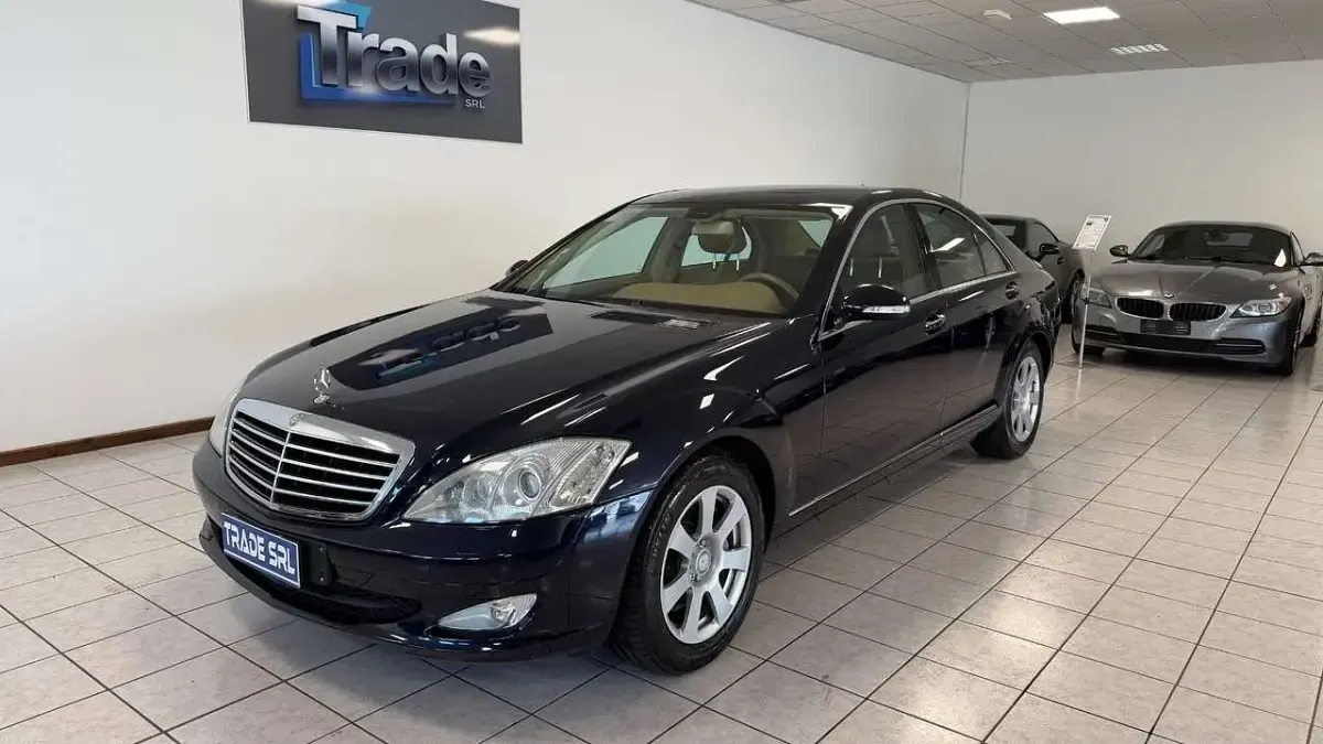 Usata Mercedes S350 272 CV (200 kW) 2006 Blu Berlina