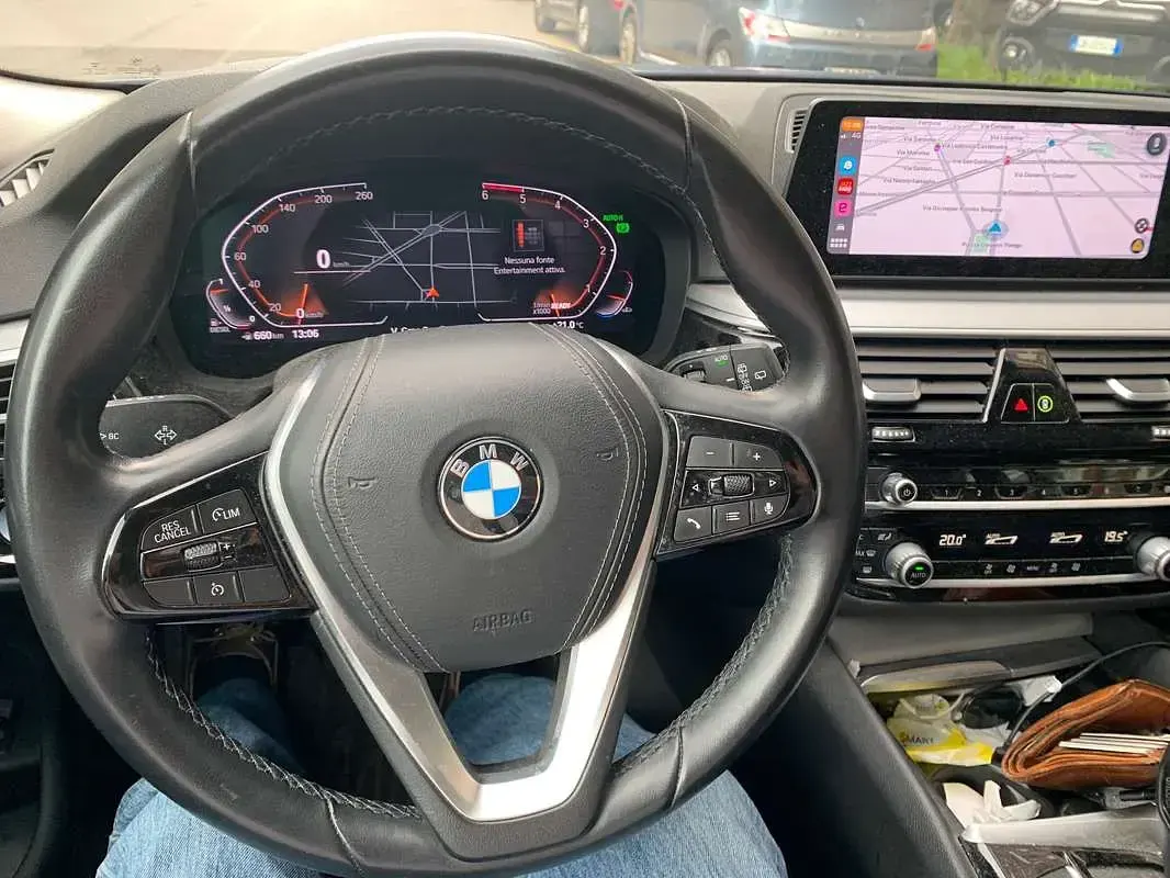 Usata BMW 520 190 CV (139 kW) 2019 Blu/azzurro Station wagon