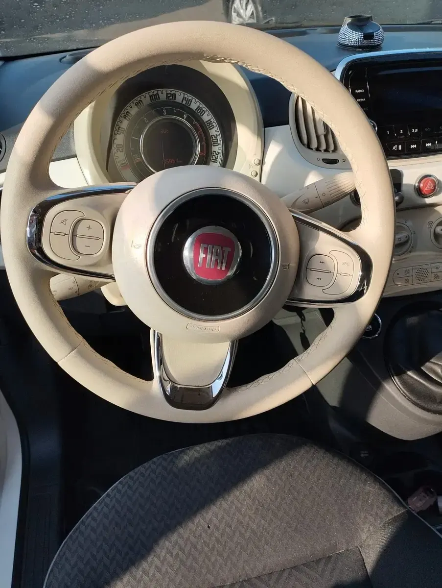 Usata Fiat 500 95 CV (69 kW) 2017 Bianco Berlina