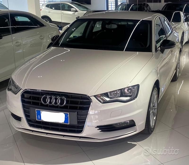 Usata Audi A3 116 CV (85 kW) 2016 Bianco Berlina