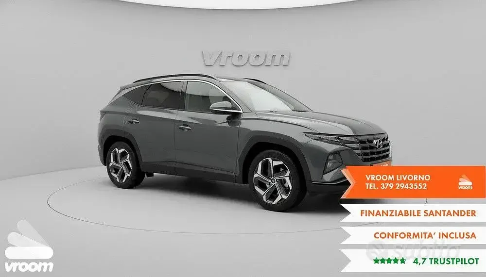 Usata Hyundai Tucson 179 CV (131 kW) 2021 Grigio SUV