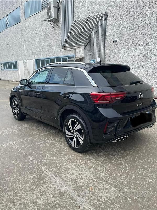 Usata VW T-Roc R 150 CV (110 kW) 2022 Nero SUV