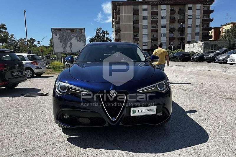 Occasion Alfa Romeo Stelvio Super 179 ch (131 kW) 2017 Bleue SUV