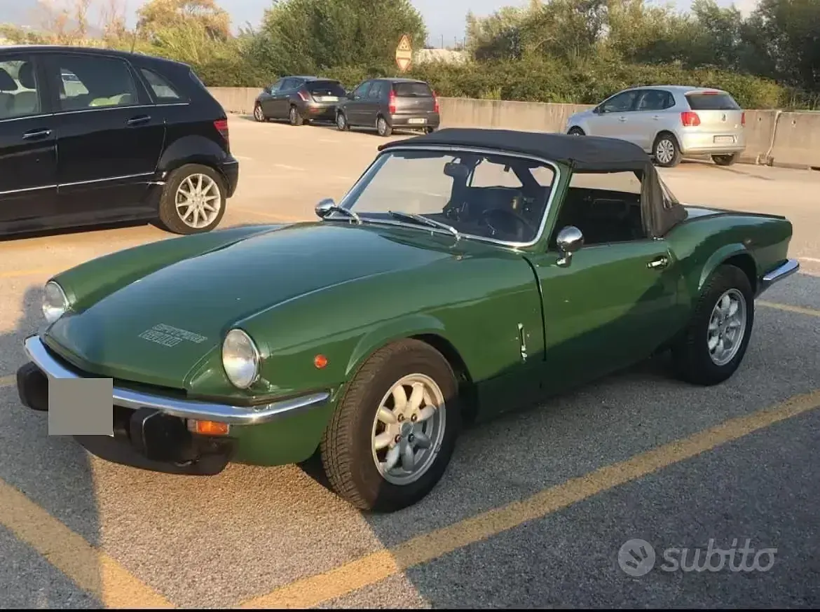 Usata Triumph Spitfire 1970 Verde Cabrio