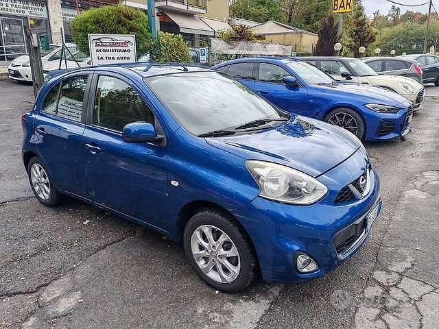 Usata Nissan Micra Tekna 80 CV (58 kW) 2015 Blu/azzurro Utilitaria