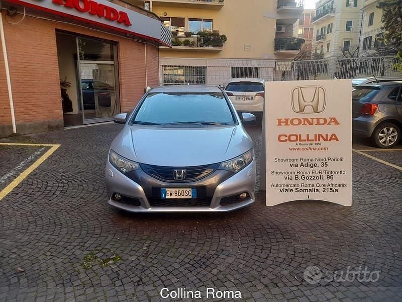 Usata Honda Civic Lifestyle 120 CV (88 kW) 2014 Grigio Berlina