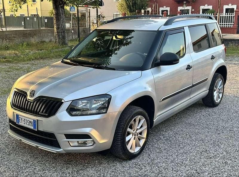 Usata Skoda Yeti GreenLine 105 CV (77 kW) 2015 Argento SUV