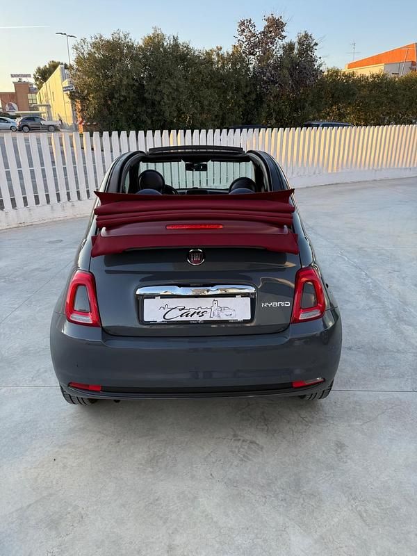 Usata Fiat 500C Club 69 CV (50 kW) 2022 Blu Cabrio