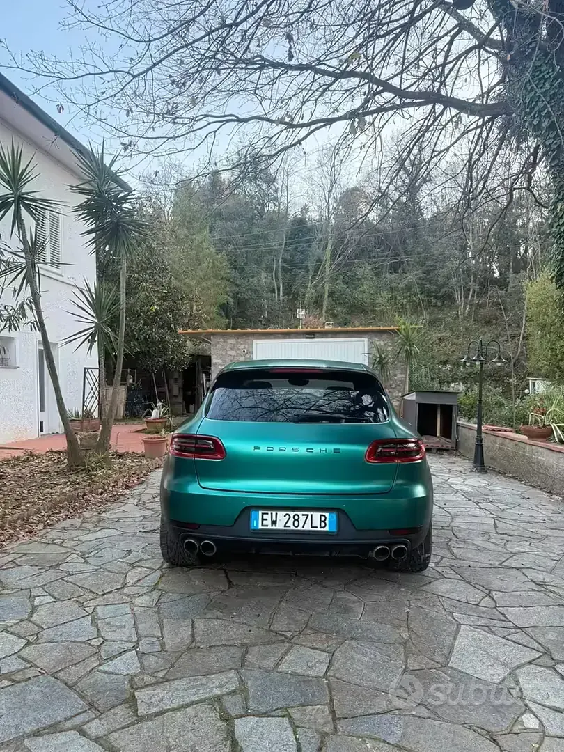 Usata Porsche Macan 250 CV (183 kW) 2014 Verde SUV