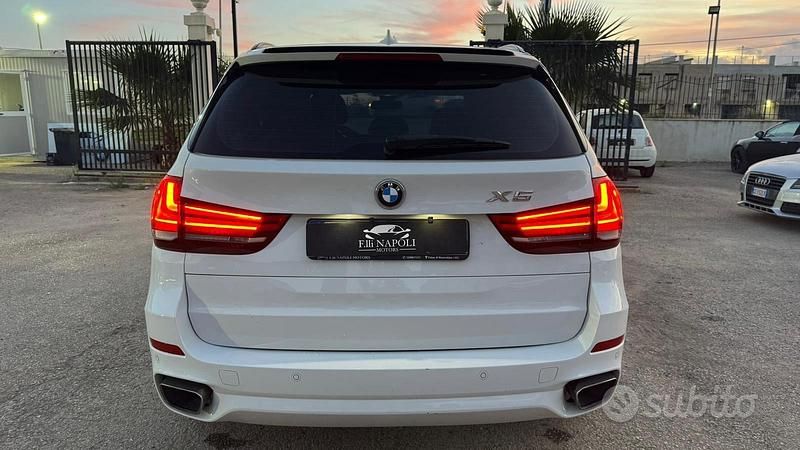 Usata BMW X5 M Sport 231 CV (169 kW) 2016 Bianco SUV