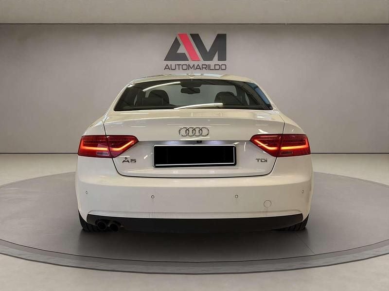 Usata Audi A5 S-Line 177 CV (130 kW) 2013 Bianco Coupé